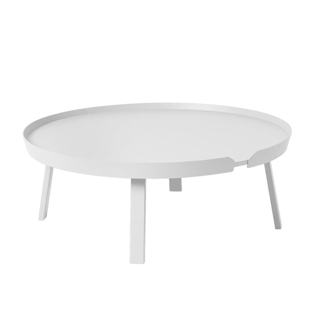 Around table XL soffbord white