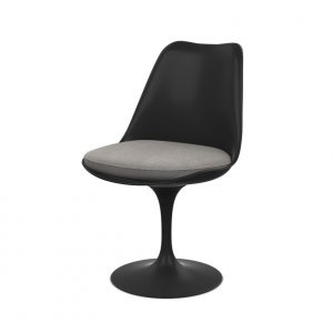 Saarinen Tulip Armless chair black